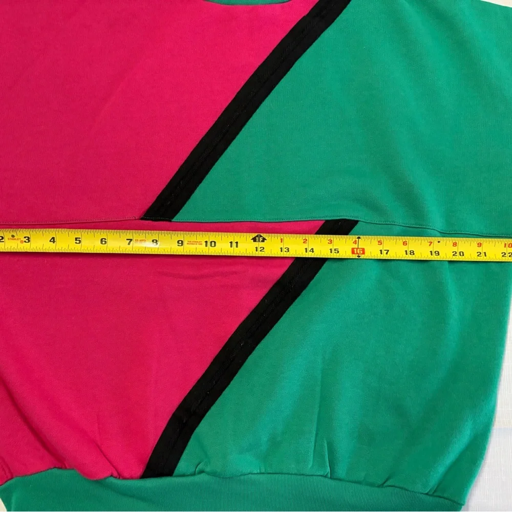 Vintage Colorblock Crewneck Sweatshirt - Picture 4 of 9